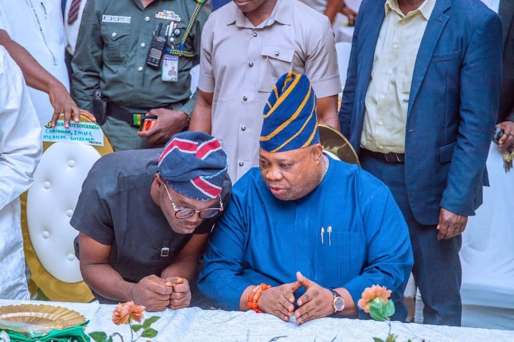 Deejay Bassman at an Osun State Government function